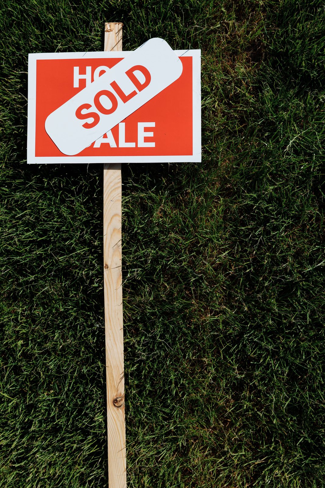 SOLD sign outside a home